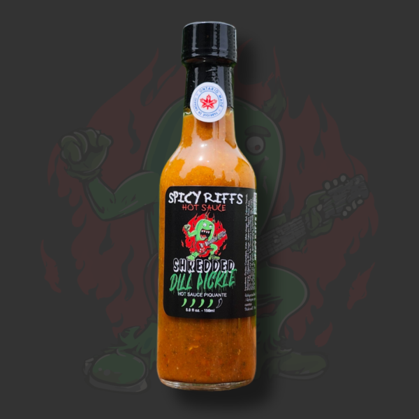 Shredded Dill Pickle Hot Sauce (3/5🔥) - Image 2