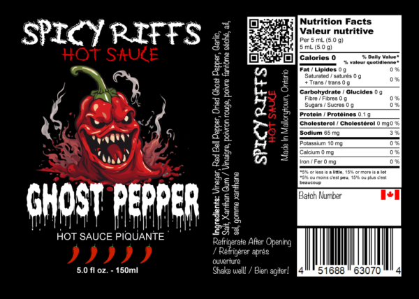 Ghost Pepper Hot Sauce (5/5🔥) - Image 3