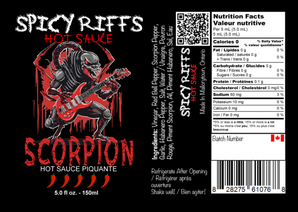 Scorpion Hot Sauce (5/5🔥) - Image 3