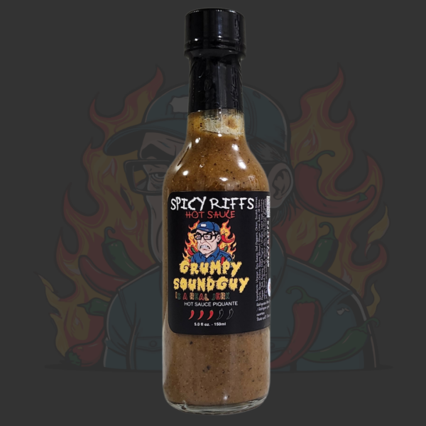 Grumpy Soundguy Hot Sauce  (3/5🔥) - Image 2